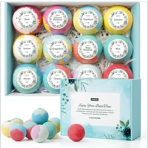 ZenBombs Box of 12 Relaxing and Uplifting Bath Bombs